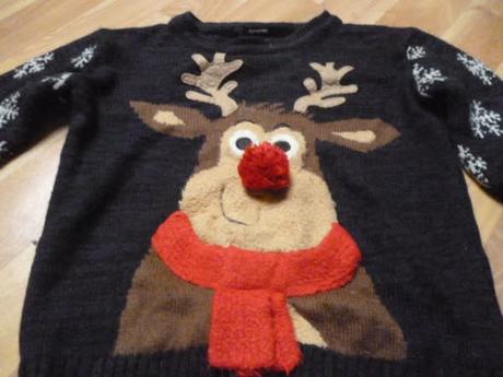Vánoční svetr vel.5 l, 110