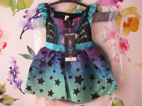 Karnevalový kostým-2 dílný, malá čarodějka,