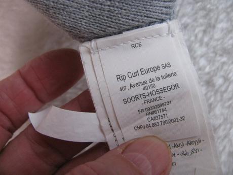 Chlapecká oboustranná čepice, modro šedá v.5-8 let, rip curl,128