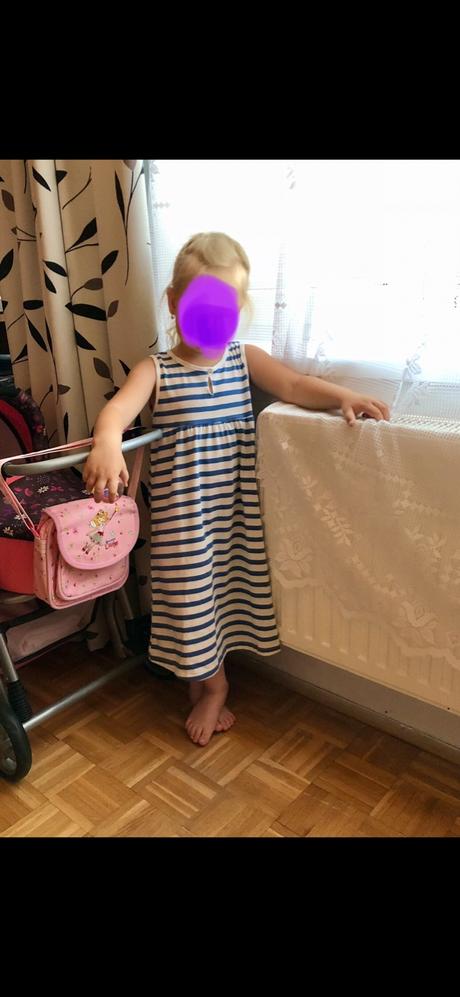 110/116 šaty 3ks + další, 104–116