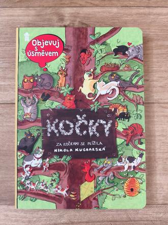 Knížka kočky objevuj s úsměvem,