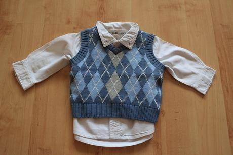 Košile s vestou vel. 74, h&m,74