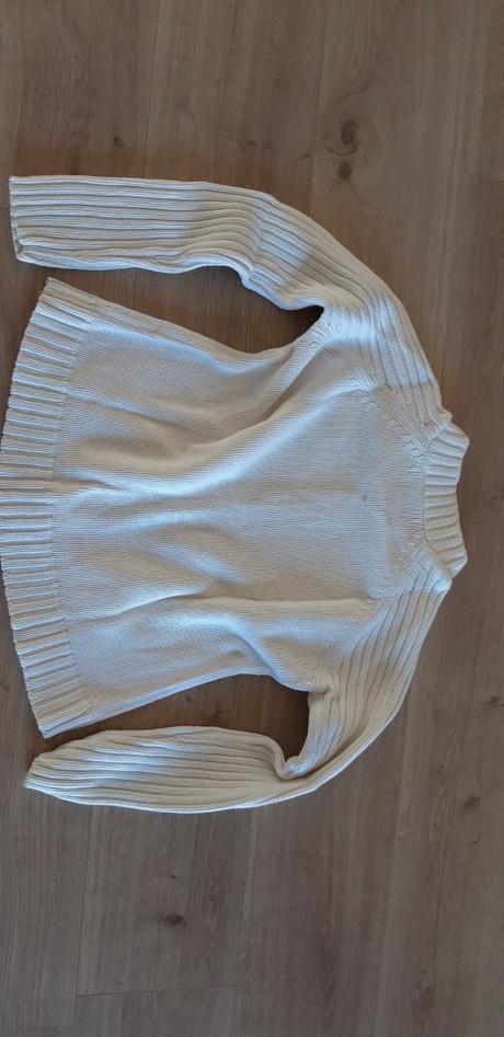 Bílá vesta/svetr zara vel. m, zara,m