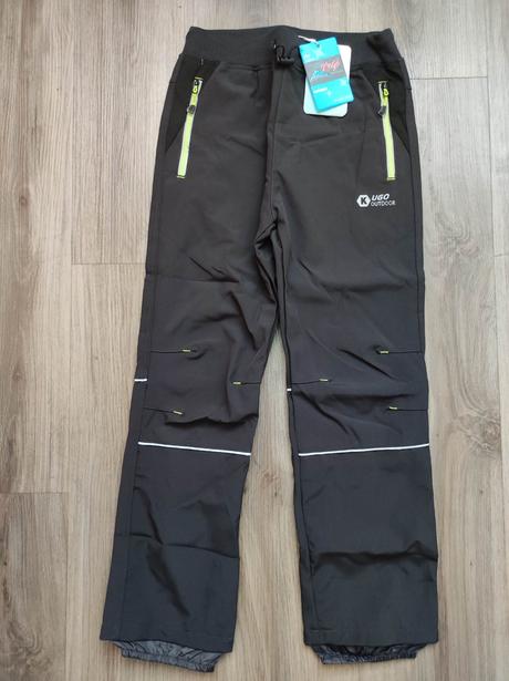 Softshellové jarní kalhoty 140,146,152,158,164,170, kugo,140 - 170