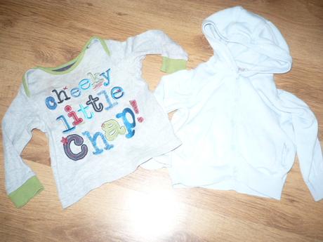 Tričko a svetr, vel. 74/80, george,74