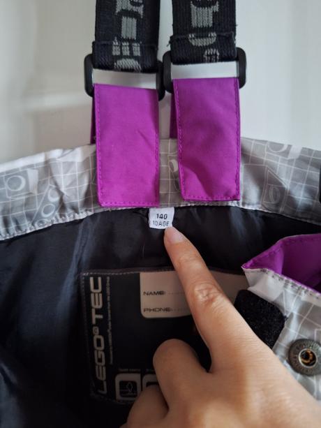 Lyžařský set bunda kalhoty vel. 134 / 140, 140–152