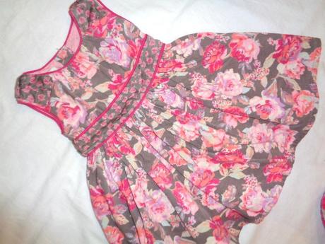 Luxusní květované manžestrové šaty - i slavnostní, monsoon,68