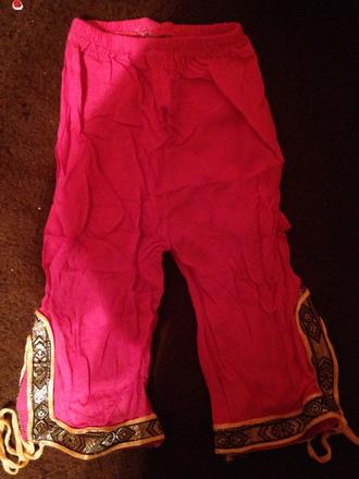 Dívčí kalhoty vzor, 62