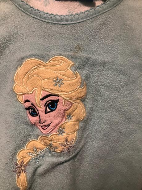 Flísová mikina ledové království, 104