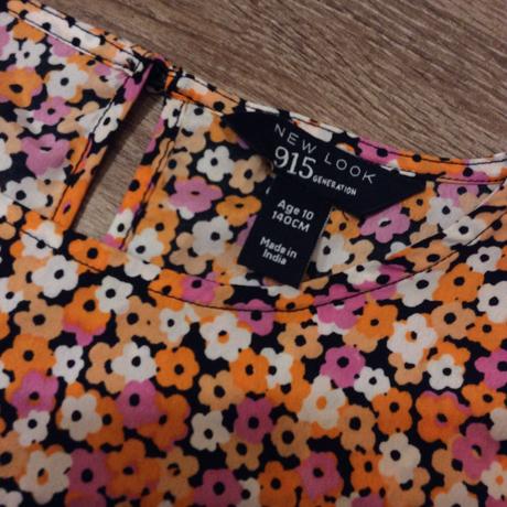 Lehoučké květinkové šaty, new look,140