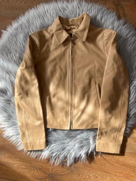 Kvalitní kožená bunda, 36