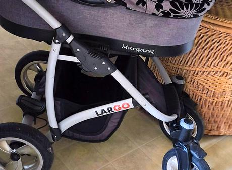 Kombinovaný kočárek margaret-largo. top stav, babylux,babylux margaret