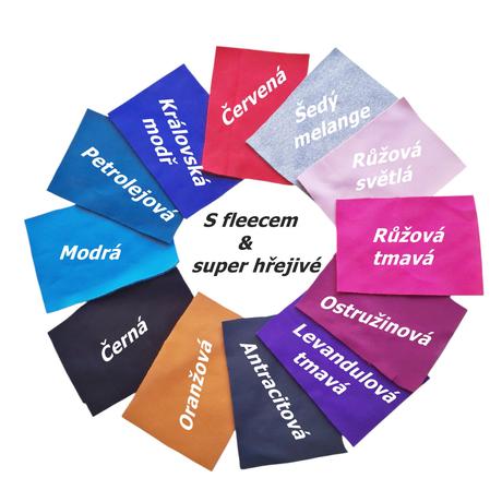 Softshellové kalhoty s fleecem, 80 - 152