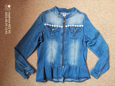 Riflová bunda zn."yigga" vel."146", yigga,146