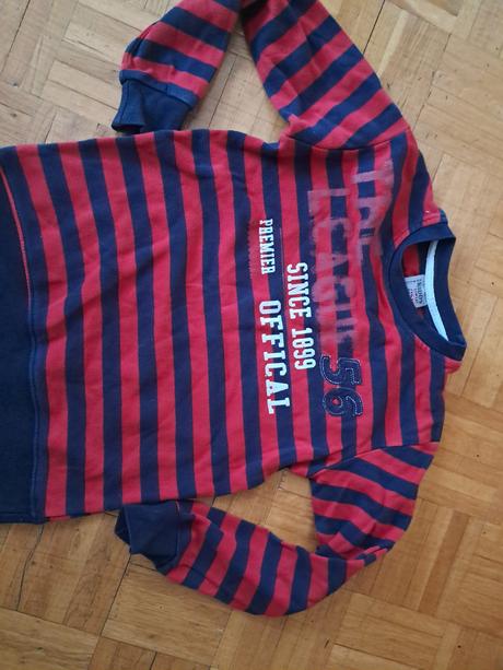 Pruhovaná mikina, 128