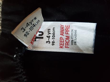 Dívčí legíny značky tu, vel. 3-4 roky(98-104)., tu,98