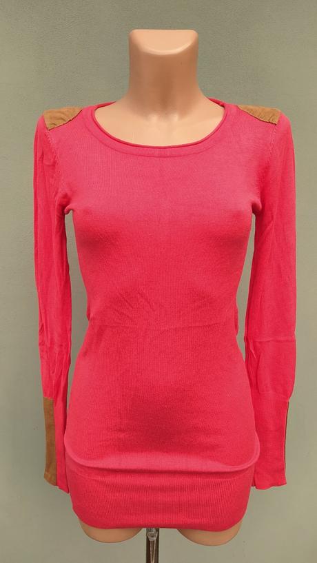 Delší tenký svetr hf - vel.34/36, 34