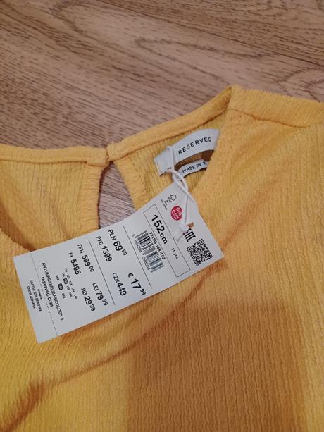 Žlutý komplet h&m + reserved 146/152, h&m,146 / 152