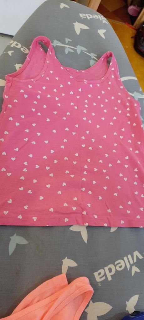 2 dívčí tílko značky primark, vel. 6-7let., primark,122