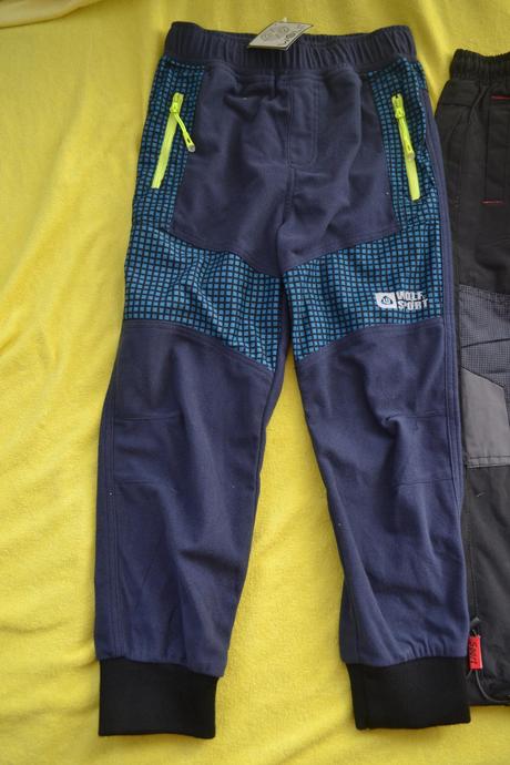 2x zimní a podzimní kalhoty wolf,v.104, wolf,104