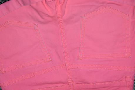 Neonové kraťasy hm, velikost 128, h&m,128