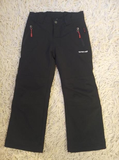 Softshellove kalhoty alpine pro 104-110, alpine pro,104