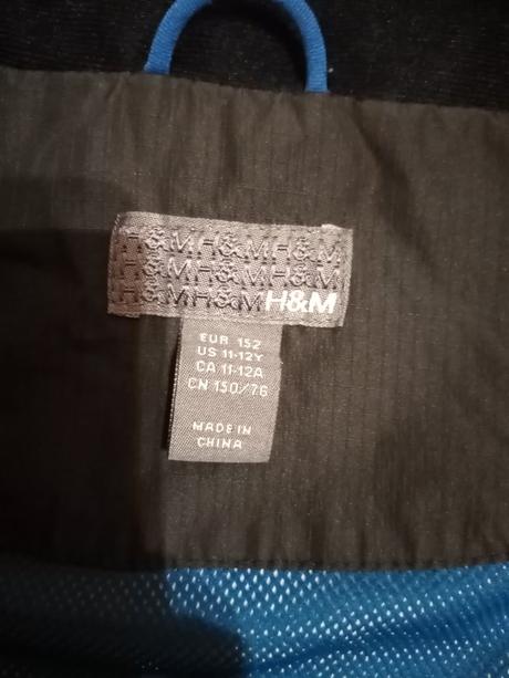 Bunda větrovka, h&m,152