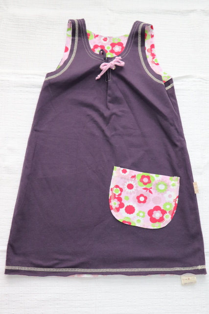 Oboustranné šaty/šatovka, 104