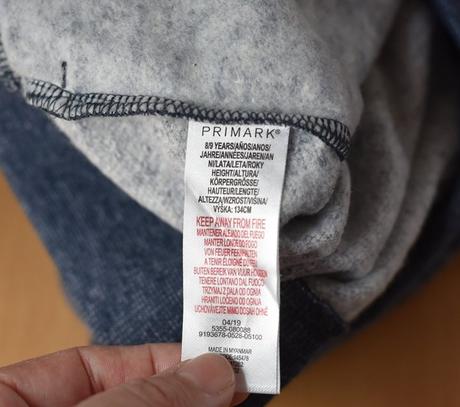 Tepláky vel. 8 - 9 let, primark,134