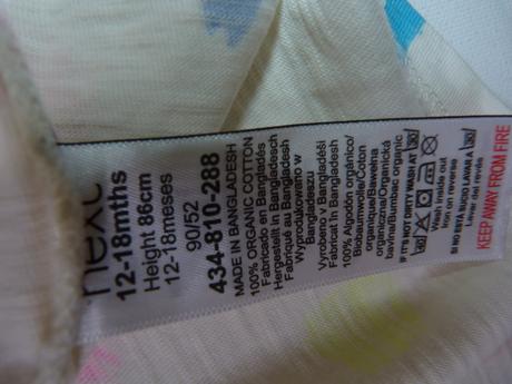 Next bavlněné tričko vel.86, next,86