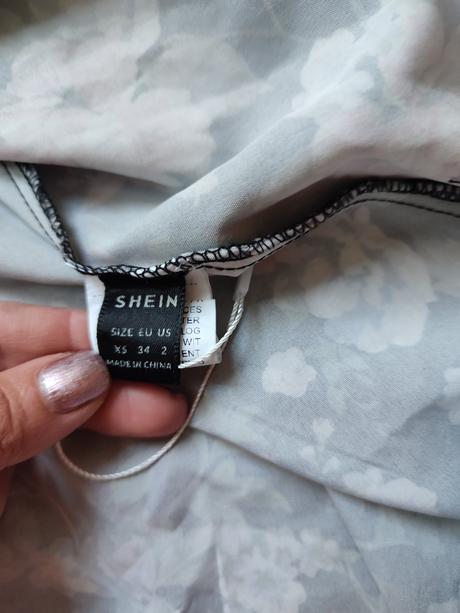 Květované šaty shein, velikost 34, 34