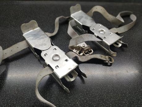 Retro dětské brusle kačenky-nepoužívané,