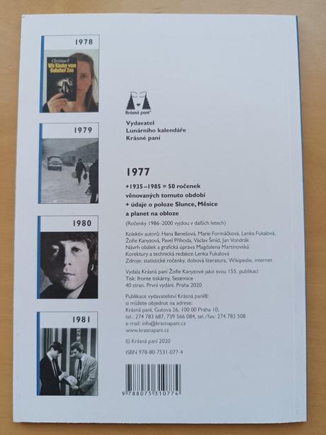 Kniha 1977 jaké to tenkrát bylo, 