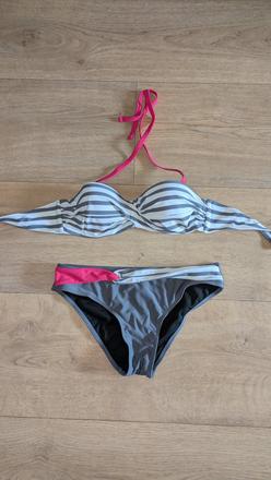 Aa15 dámské bikiny s push-up efektem, dvoudílné pl, s