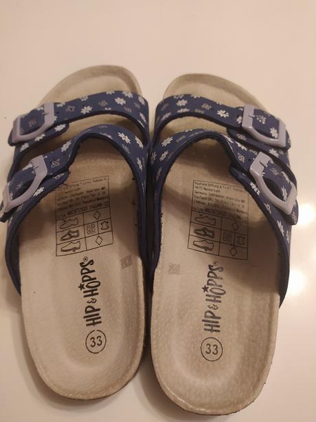 Papuče, pantofle vel. 33 jako nové, 33