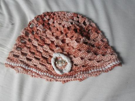 Háčkovaná letní čepice, 86