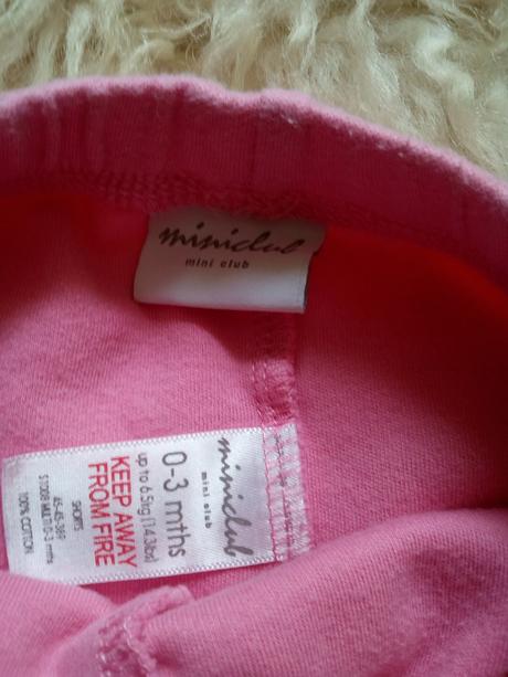 Růžové kraťásky,vel.50/62, miniclub,62