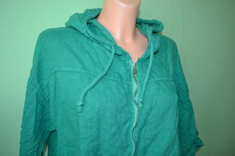 Nová  letní dámská halena len/bavlna v.44/46, 44 / 46