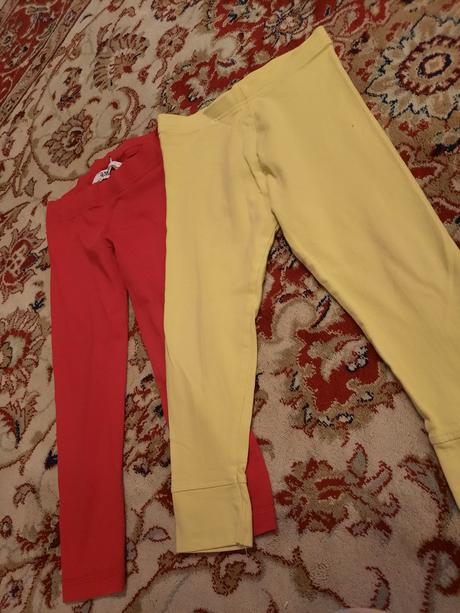 2x legíny, h&m,98