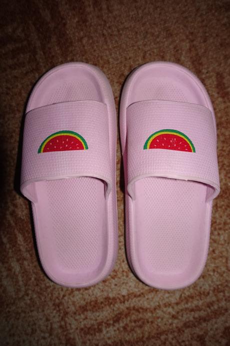 Dívčí pantofle s melounem vel. 36, pepperts,36