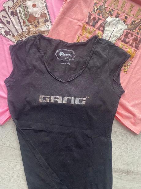 Krásné trika shein,gang velikost 38/m, m