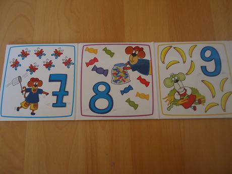 2 leporela čísla,zvířátka,
