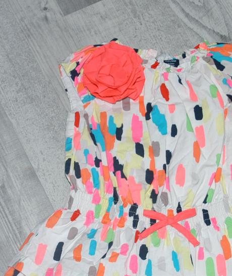 Slavnostní bavlněné šaty i na parádu do kočárku, gap,74