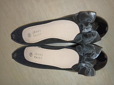 Černé elegantní balerínky 35/36, 36