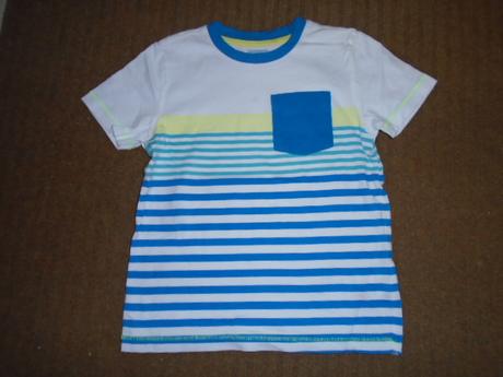 Tričko proužek 4/5l, f&f,110