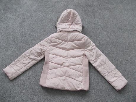 Zimní bunda růžová, vel.158/164, h&m,158