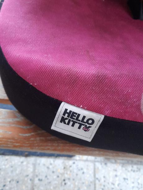 Dětská autosedačka růžová hello kitty, 