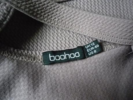 Světle čokoládový crop top, l