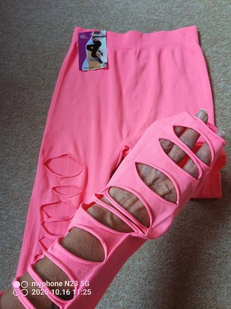 Legíny neón zn."elevek" vel."s-xl",