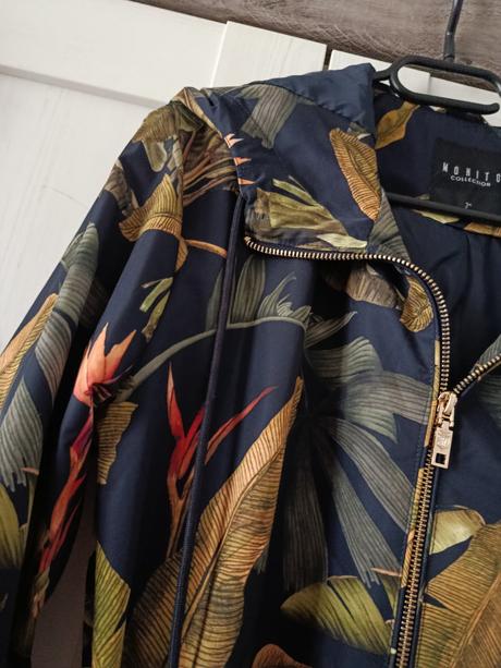 Květovaná parka, mohito,s